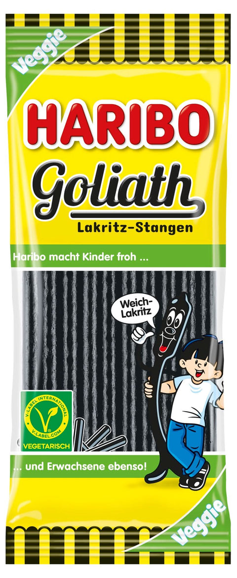 Haribo Goliath Lakritz-Stangen Beutel 125 g