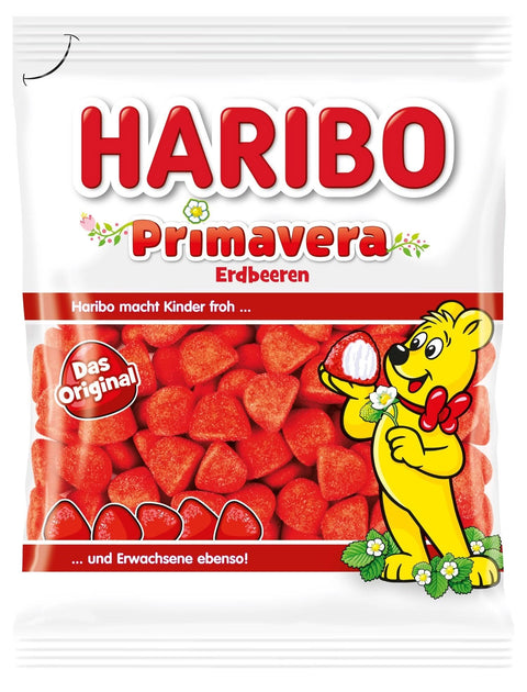 Haribo Primavera Erdbeeren Beutel 175 g