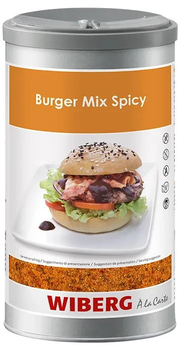 Wiberg Burger Mix Spicy 760g