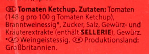 Heinz Tomato Ketchup Classic – Tomatenketchup in Portionsbeutel – 100 x 17 ml