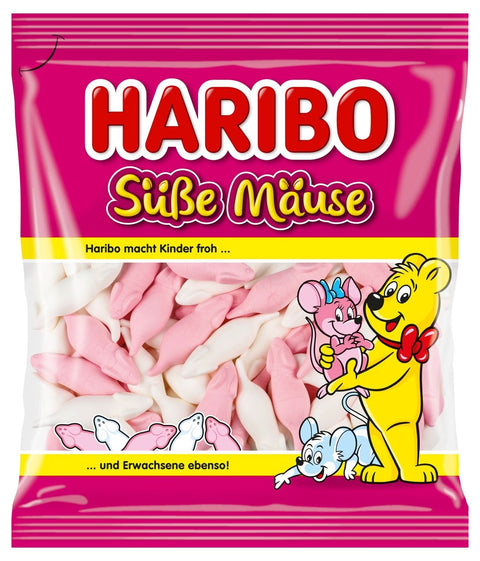 Haribo Süsse Mäuse Beutel 175 g