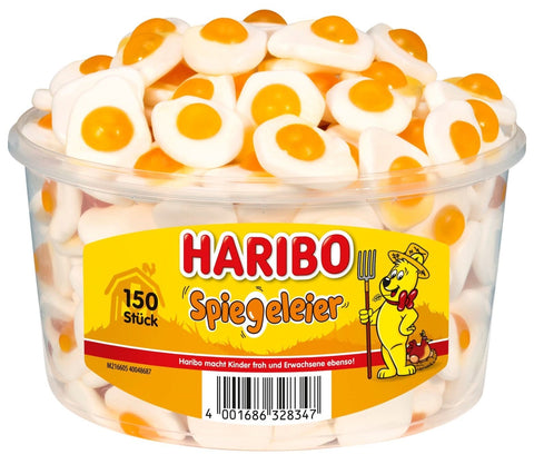 Haribo Spiegeleier Runddose 150 Stück