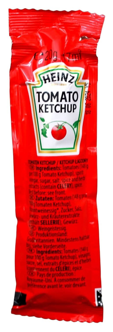 Heinz Tomato Ketchup Classic – Tomatenketchup in Portionsbeutel – 100 x 17 ml