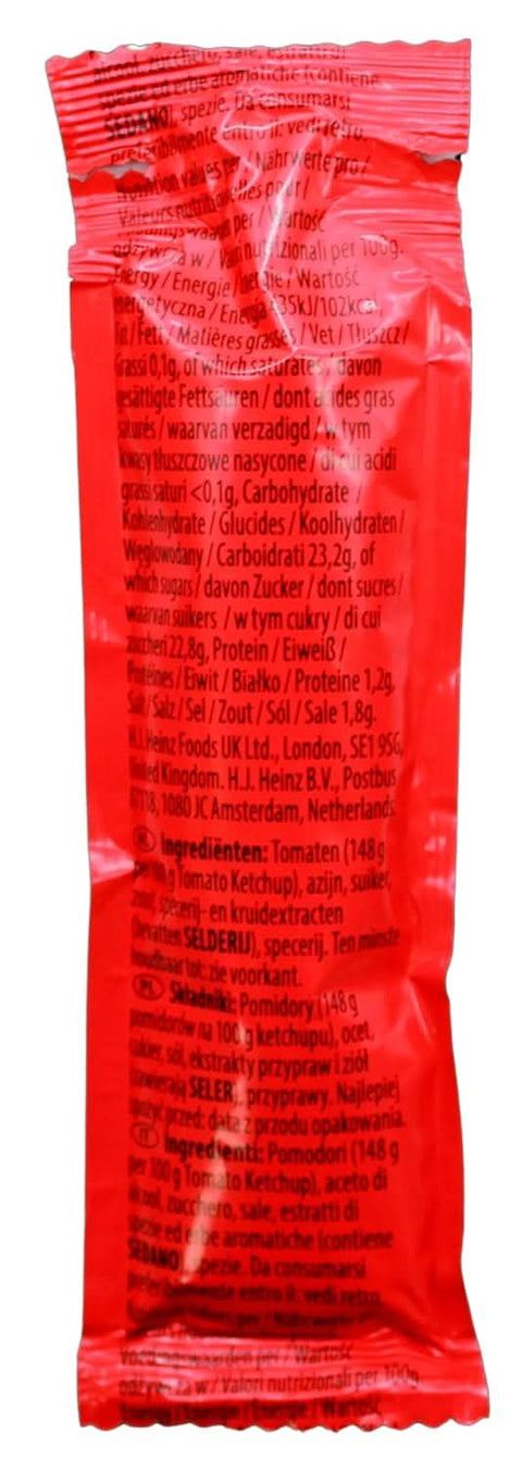 Heinz Tomato Ketchup Classic – Tomatenketchup in Portionsbeutel – 100 x 17 ml