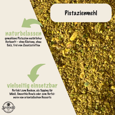 SIVIFOOD gemahlene Pistazien 100g