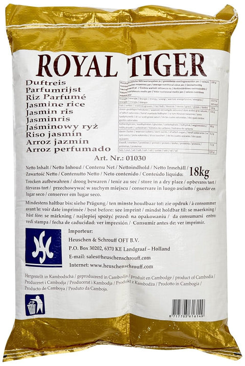 Royal Tiger Reis Jasmin, 1er Pack (1 x 18 kg)