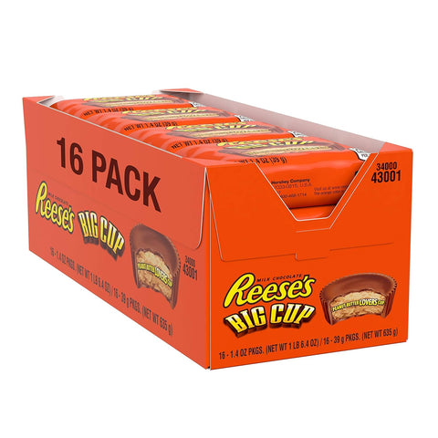 Reese’s Big Cup 16 Stück (16 x 39 g)