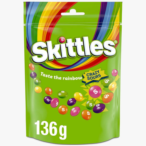 Skittles Crazy Sours 136g
