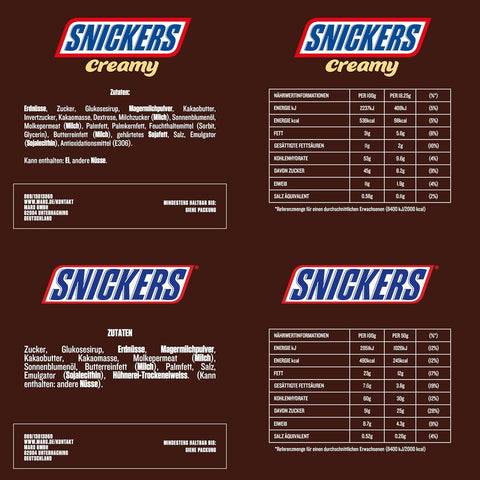 Mars, Snickers, Balisto & mehr Mixed Schokoriegel Box 72 Riegel (1 x 3.8kg)