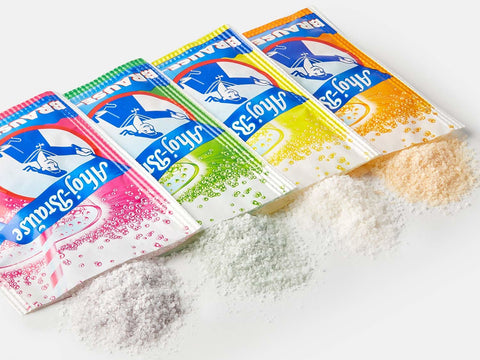 Frigeo Ahoj-Brause Pulver – Vorrats-Box, 500 Beutel, in der 2,9 kg Tüte