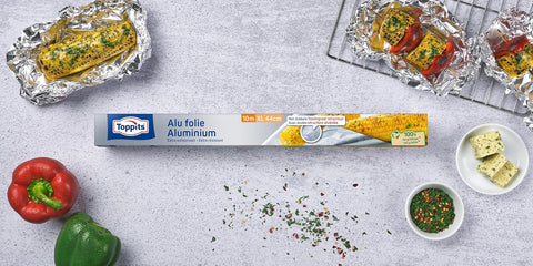 Toppits Extrabreite Alufolie 10m