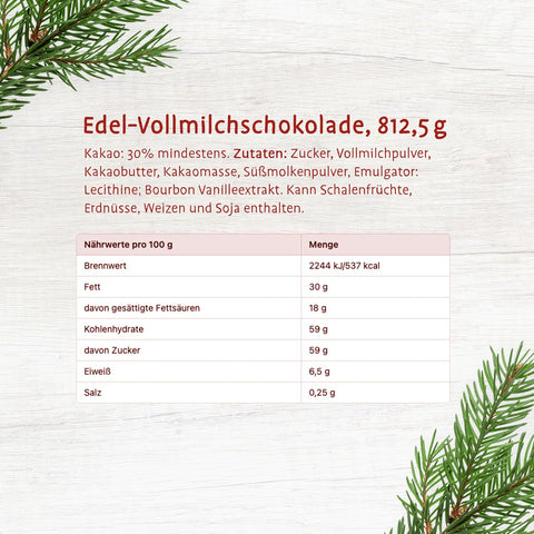 Riegelein Massiv-Weihnachtsmann groß 812,5g