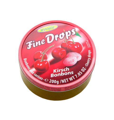 Woogie Fine Drops mit Kirschgeschmack 200g