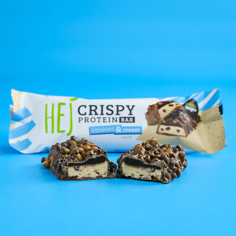HEJ Crispy Bar Proteinriegel Cookies & Cream 45g