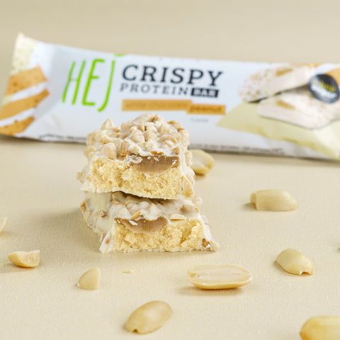 HEJ Crispy Bar Proteinriegel White Chocolate Peanut 45g