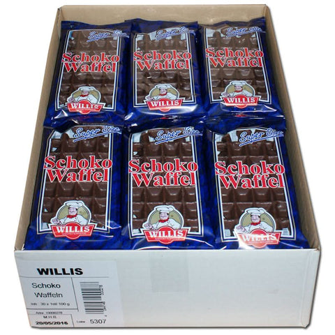 Willis Schokowaffeln 30x90g