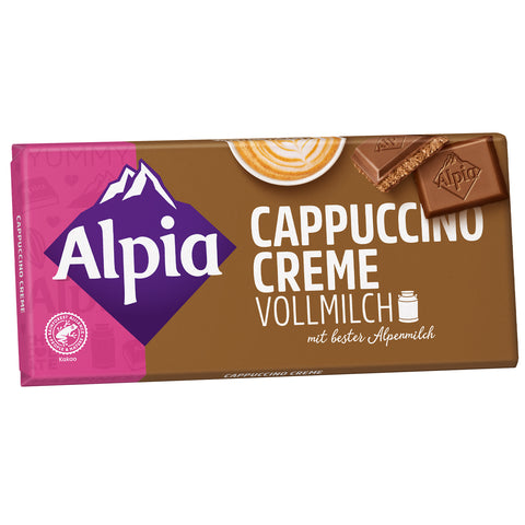 Alpia Cappuccinocreme Vollmilch 100g