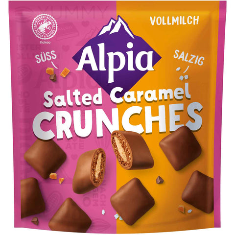Alpia Salted Caramel Crunches 140g