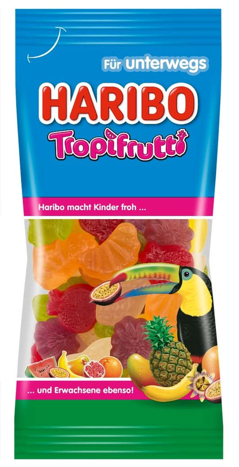 Haribo Tropifrutti Mini Schlauchbeutel 75g