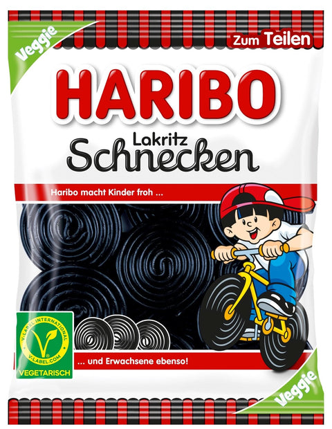 Haribo Lakritz Schnecken Beutel 175 g