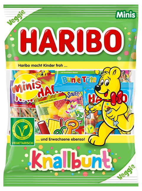 Haribo Knallbunt Minis Beutel 230 g