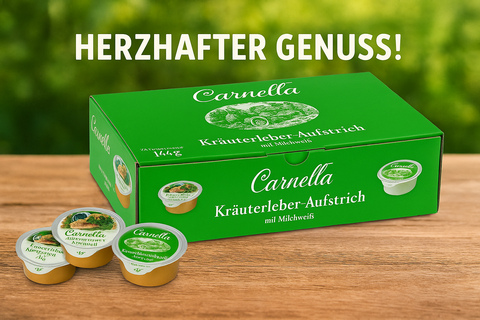 Carnella Kräuter Leberaufstrich 60 x 24 g