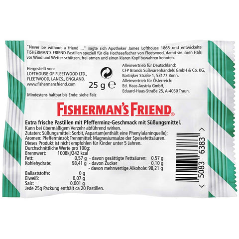 Fisherman's Friend Mint ohne Zucker 24 x 25g
