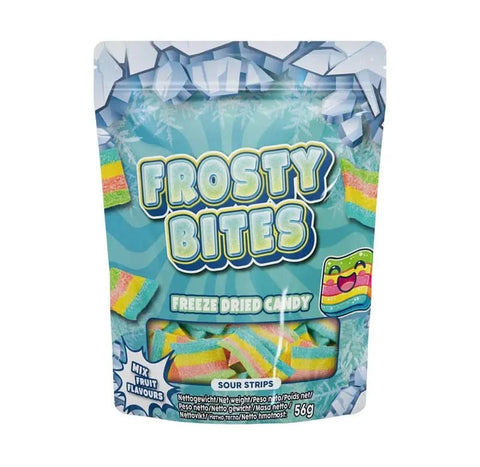 Frosty Bites Sour Strips 56g