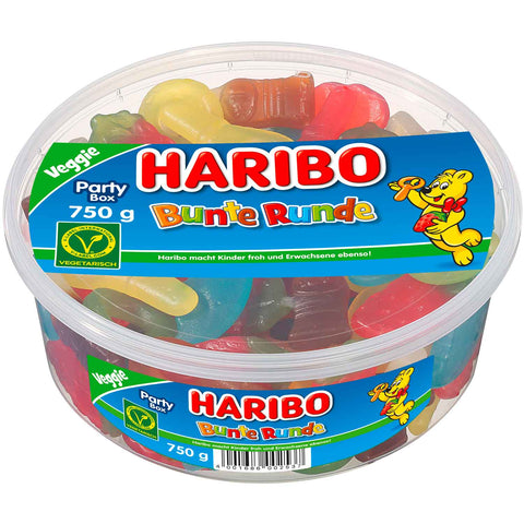 Haribo Bunte Runde Runddose 750 g