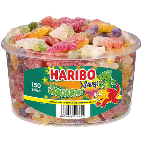 Haribo Sauerier Runddose 150 Stück