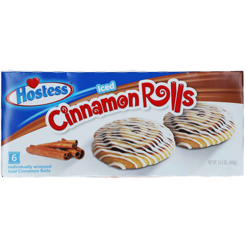 Hostess Iced Cinnamon Rolls 6er