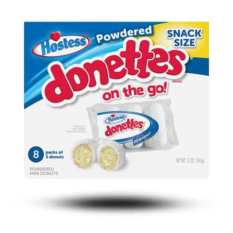 Hostess Powdered Donettes Snack Size 340g