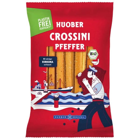 Huober Brezel Crossini Pfeffer 100g