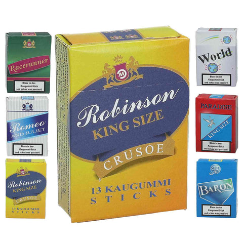 DOK Kaugummi Zigaretten mit Zauber-Rauch Effekt 24 x 13 St.