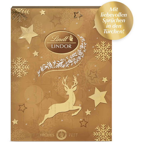 Lindt Lindor Adventskalender 290g