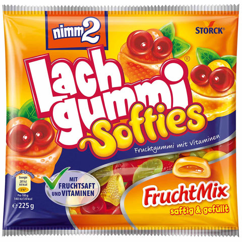 nimm2 Lachgummi Softies Fruchtmix 225g