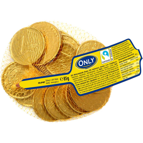 Only Goldmünzen Milchschokolade 85g