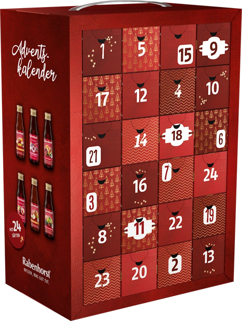 RABENHORST gesunder Saft Adventskalender 2025