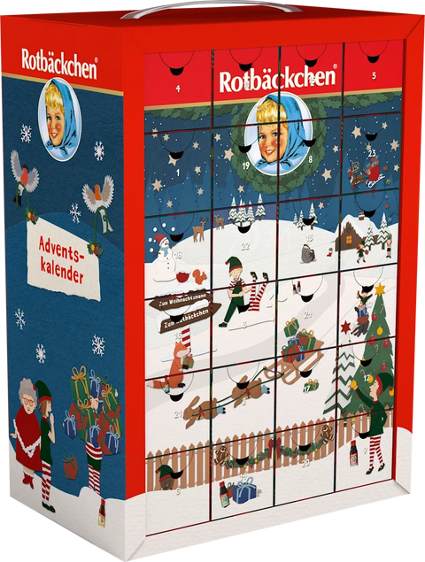 ROTBÄCKCHEN Saft-Adventskalender 2025