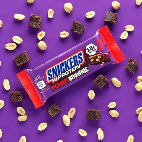 Snickers Peanut Brownie Proteinriegel 50g