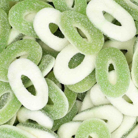 Trolli - Saure Apfelringe - Fruchtgummi - 150 Stück, 1,2kg