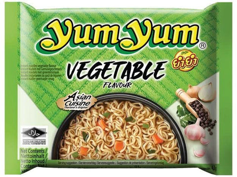 YumYum Instant Nudeln mit Gemüse / Vegetable Geschmack 30 x 60g