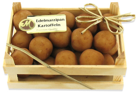 Odenwälder Marzipan Kartoffeln in der Holzkiste 200g
