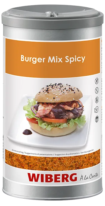 Wiberg Burger Mix Spicy 760g