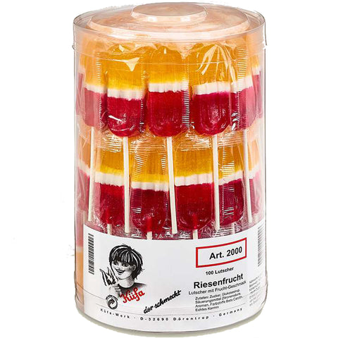 Küfa Riesen-Fruchtlutscher 100 Stück