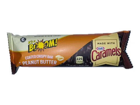 It's a BOOM! Coated Crispy Bar + Peanut Butter 45g