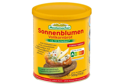 Mestemacher Sonnenblumenbrot Vollkornbrot 12 x 500g