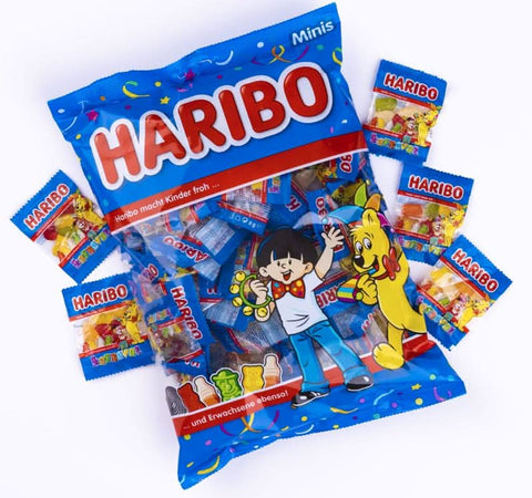 Haribo Gummibärchen Mix - Wurfmaterial für Karneval und Fasching 800g