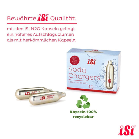 iSi - CO2 Kapseln 10 x 8,4g