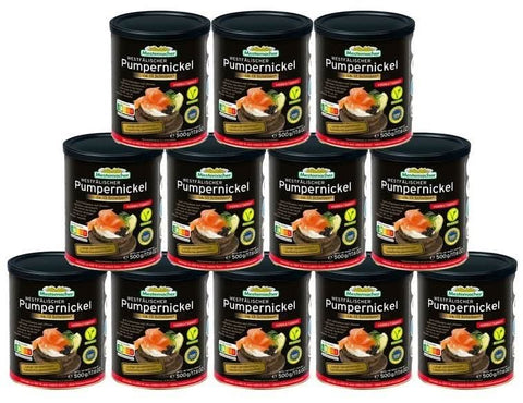 Mestemacher Pumpernickelnbrot 12 x 500g